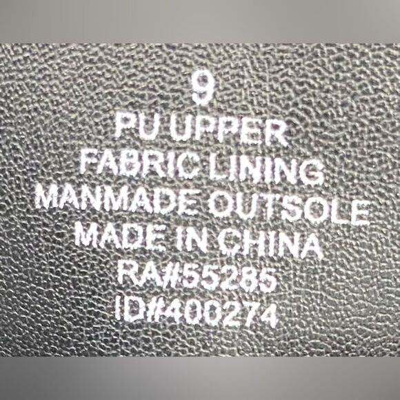 Express Snakeskin Print Combat Boot Side Zip Rhinestone Accents Womens Size 9 - Picture 12 of 12